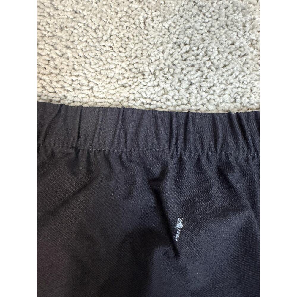 Eileen Fisher Pants Womens 3X Black Cropped Pull On Stretch Wide Leg 23 Inseam - Picture 14 of 15